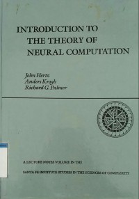 Image of Introduction to the Theory of Neural Computation