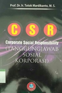 Image of CSR Corporate social responsibility ( tanggungjawab sosial korporasi )