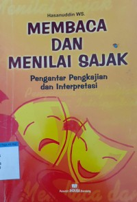 Image of Membaca dan menilai sajak