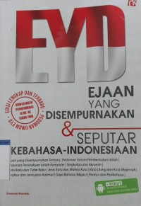 Image of EYD & SEPUTAR KEBAHASAAN-INDONESIA