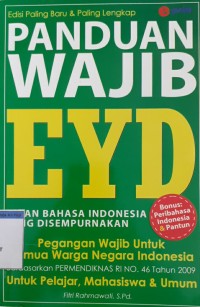 Image of Panduan Wajib EYD