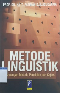 Image of Metode linguistik