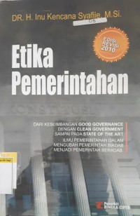Image of Etika pemerintahan