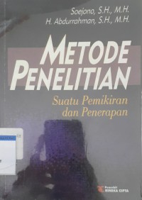 Image of Metode Penelitian