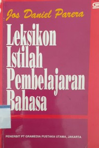 Image of Leksikon istilah pembelajaran bahasa