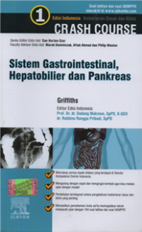 Image of Crash course sistem gastrointestinal, hepatobilier dan pankreas ed.1 Indonesia