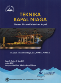 Image of Teknika kapal niaga elemen sistem kelistrikan kapal